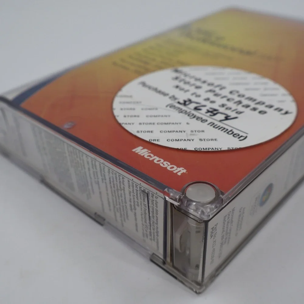 Microsoft Office Professional 2007 PC Full Version New Sealed Orange Case
